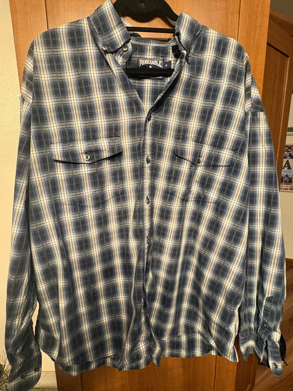 Panhandle Slim Size XL,
Mens Western Shirt,